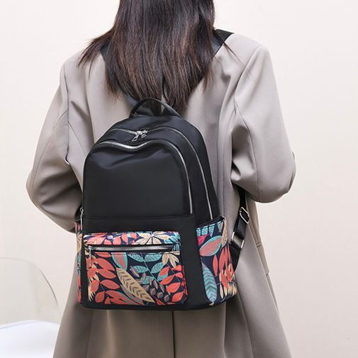 Ethnic Print Backpacks