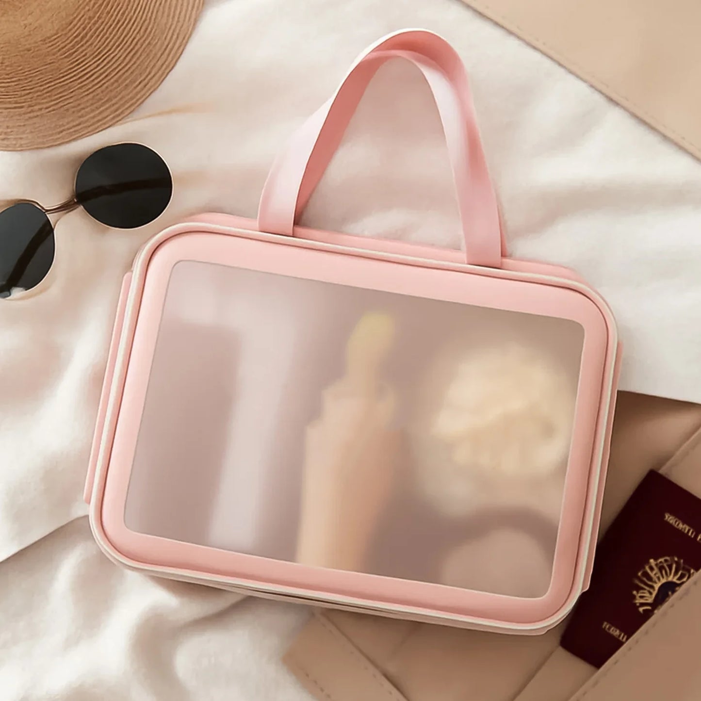 Cosmetic Pouch Set – Waterproof Travel Makeup Bags (Set Of 3)