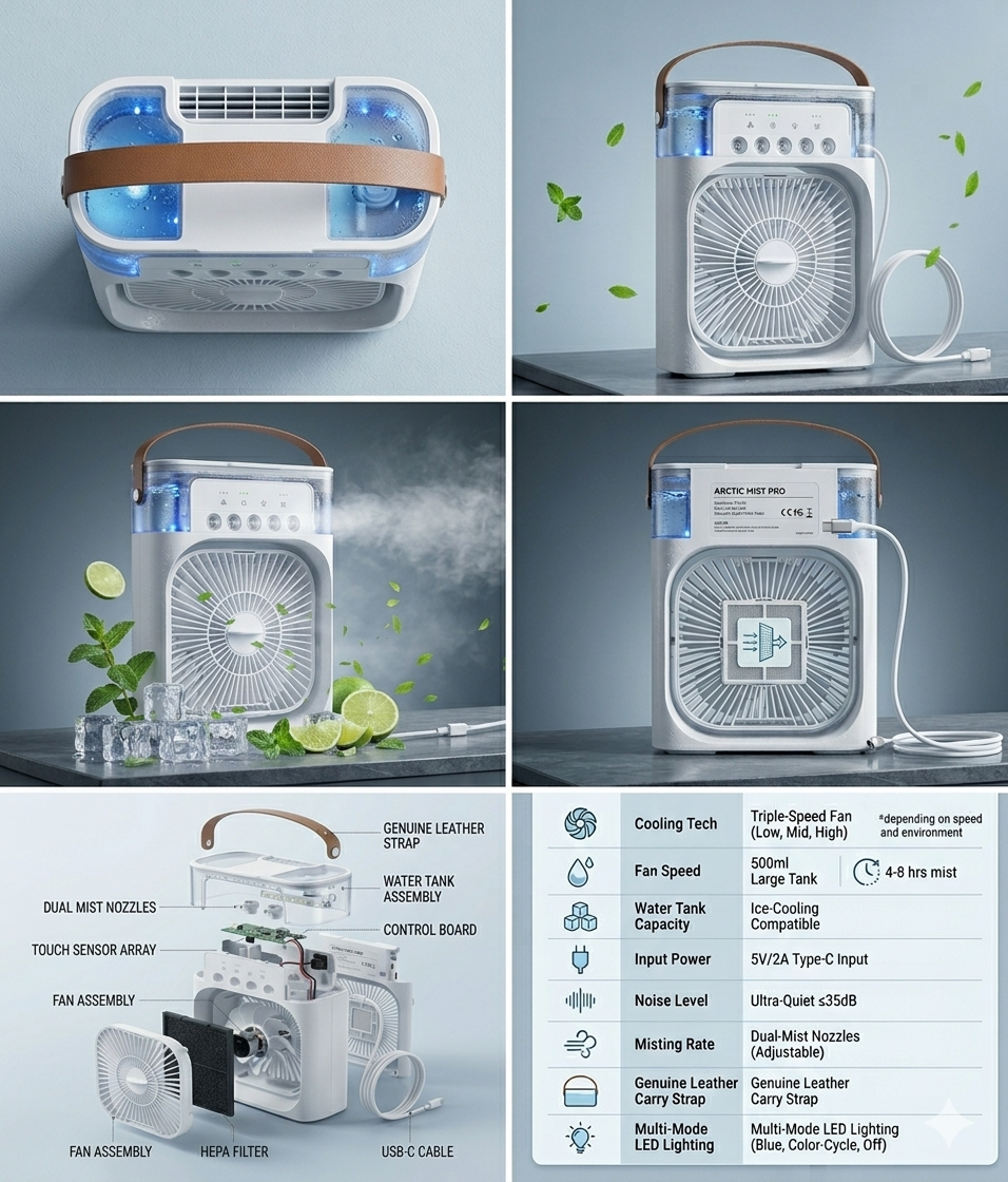 PORTABLE AIR CONDITIONER FAN