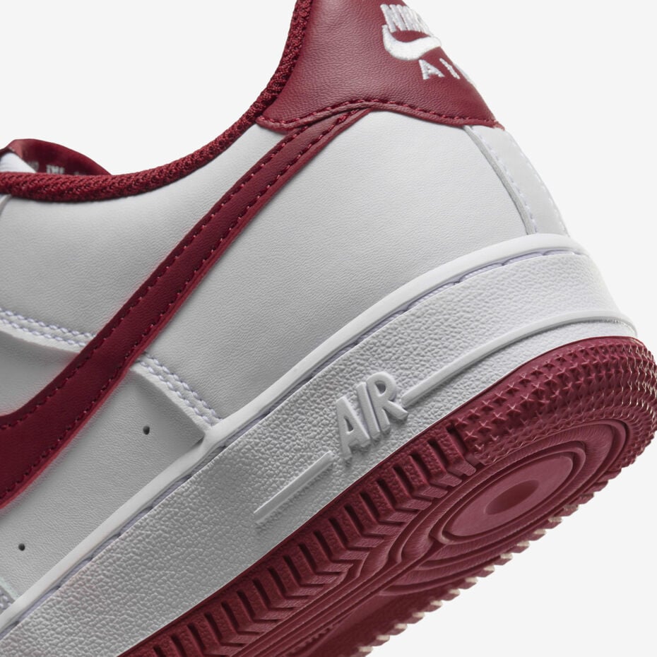 Nike Air Force 1 '07 - "White/Team Red"