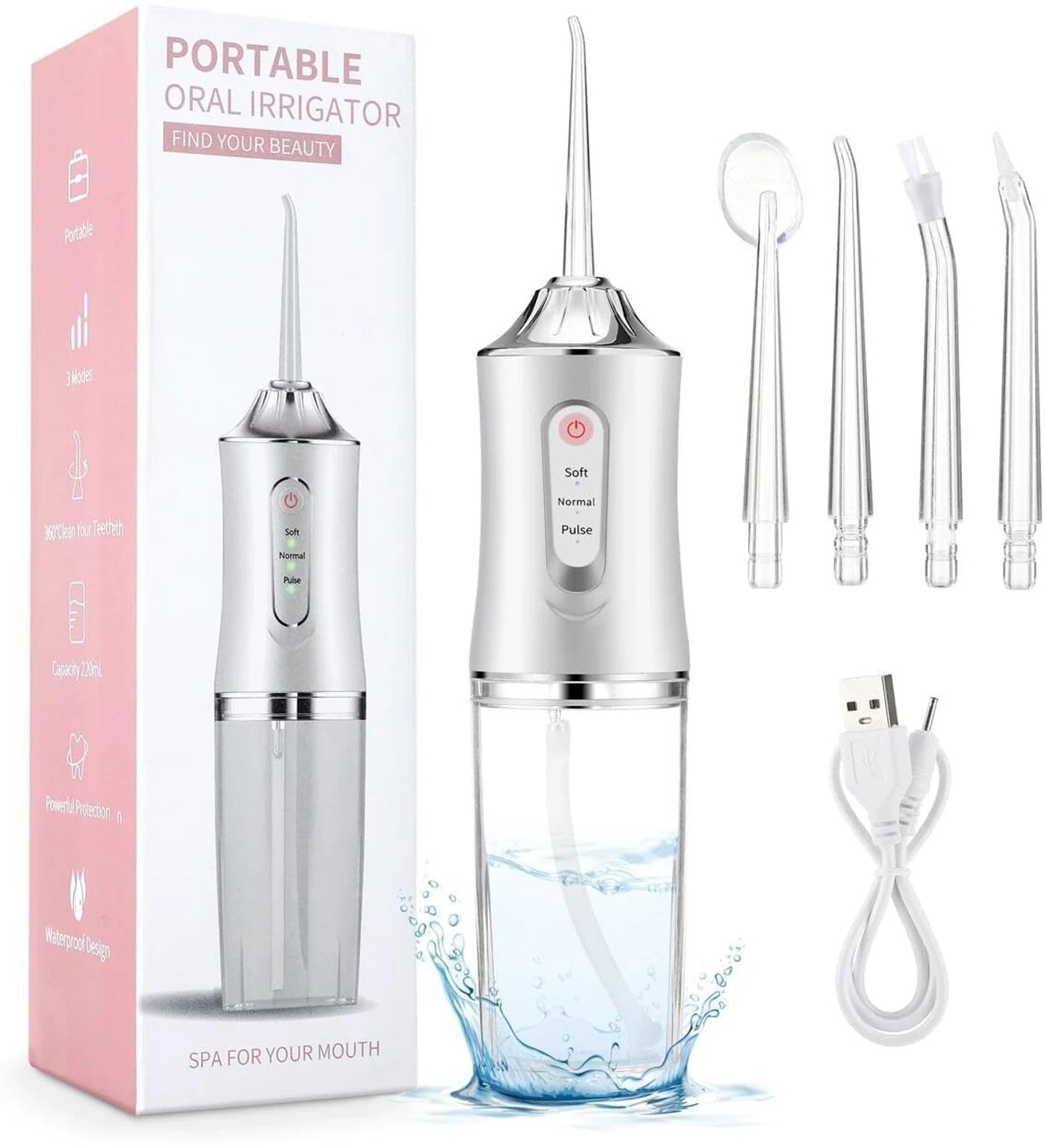 Portable Cordless Water Flosser
