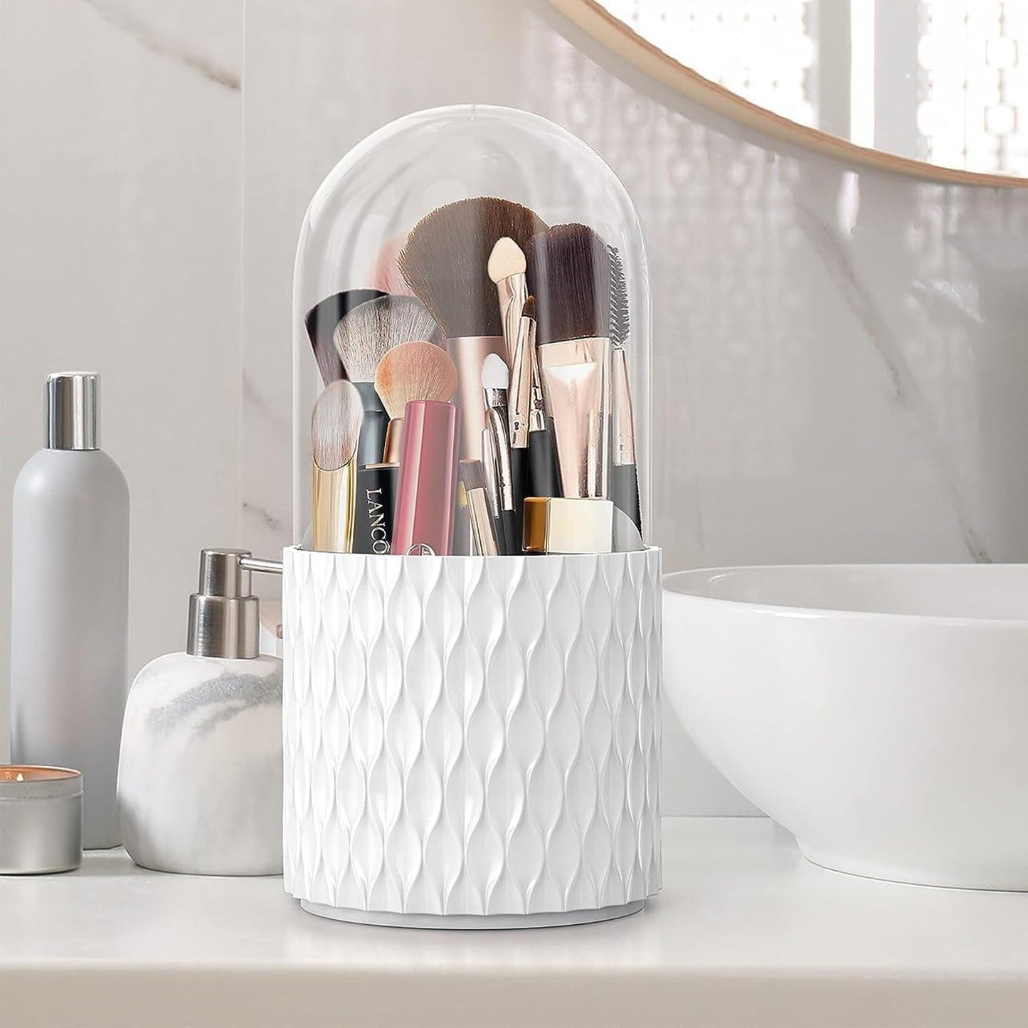 Rotato Makeup Brush Holder Organizer 360