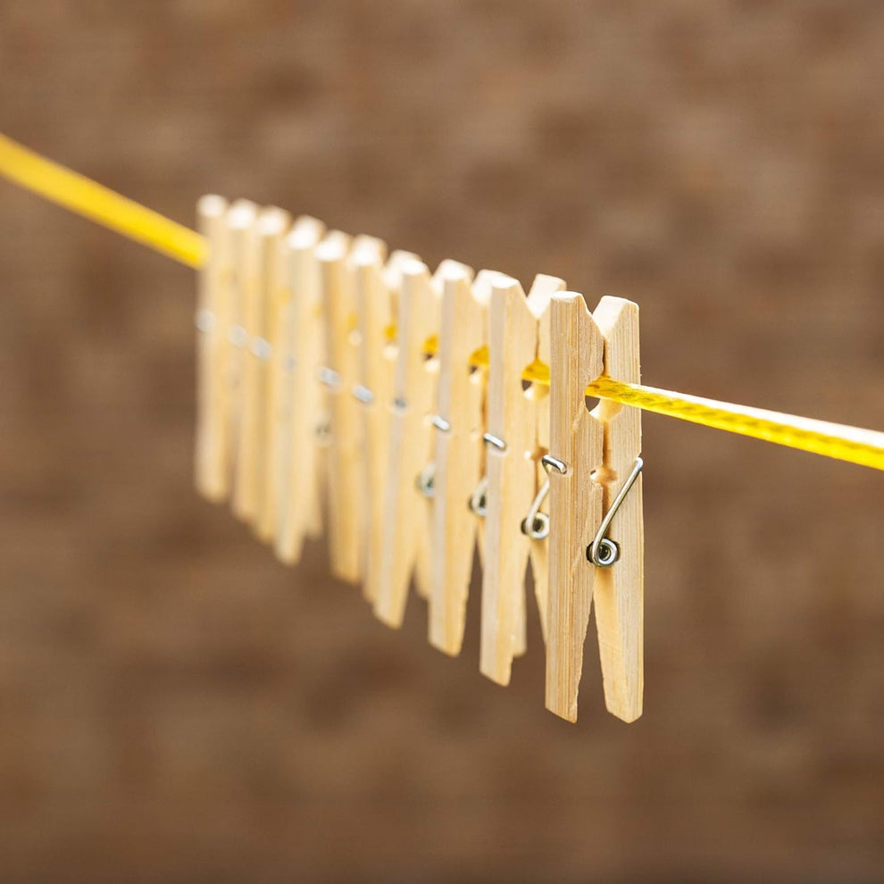 Bamboo Cloth Clips