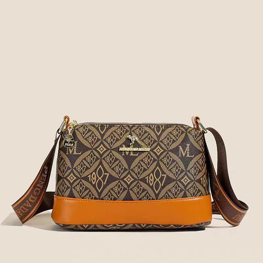 Vintage-Style Crossbody Handbag