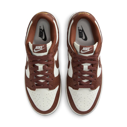 NIKE DUNK LOW SAIL/FAUNA BROWN-METALLIC GOLD