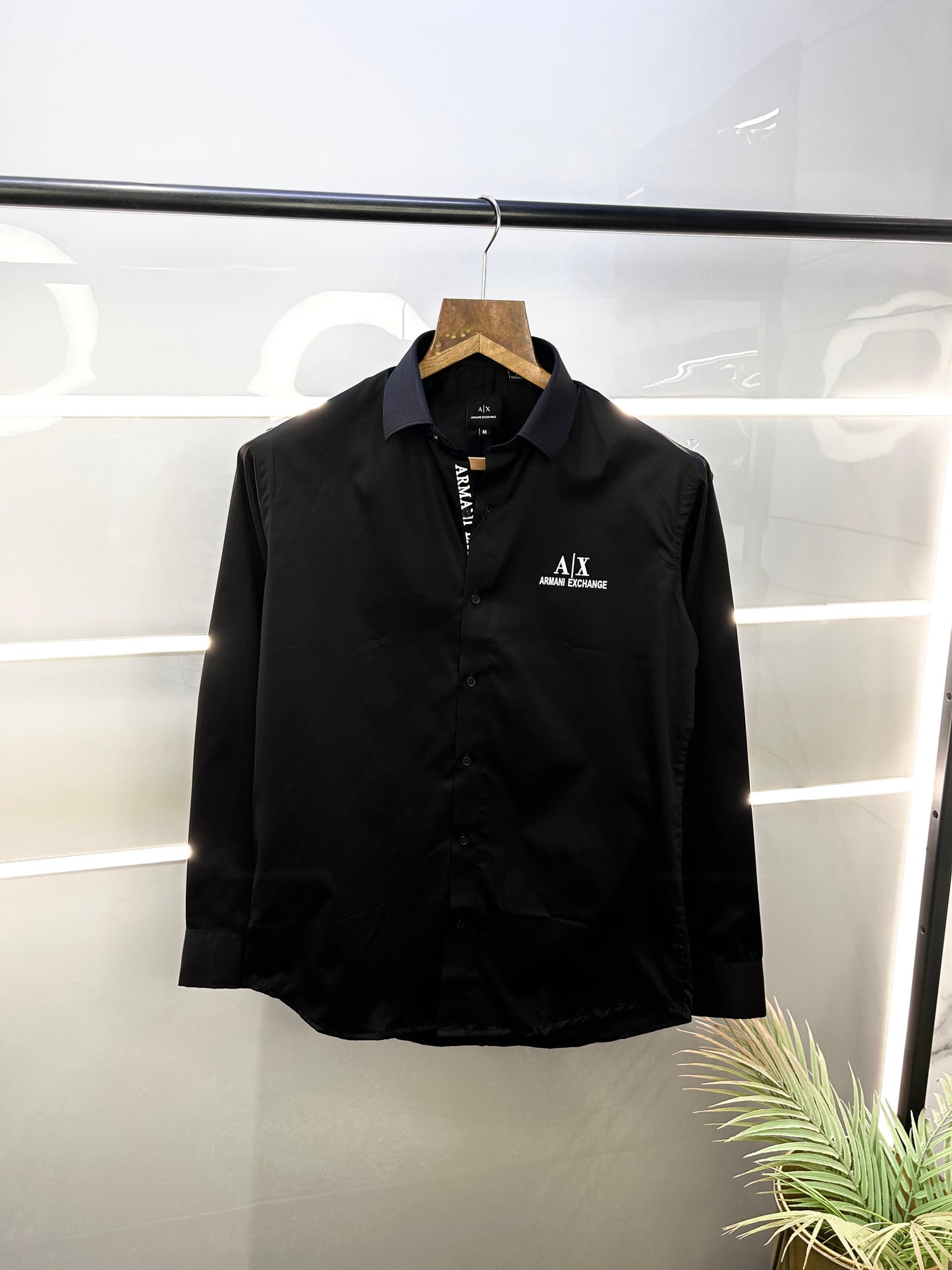 Armani Exchange Reflective Print Premium Shirt