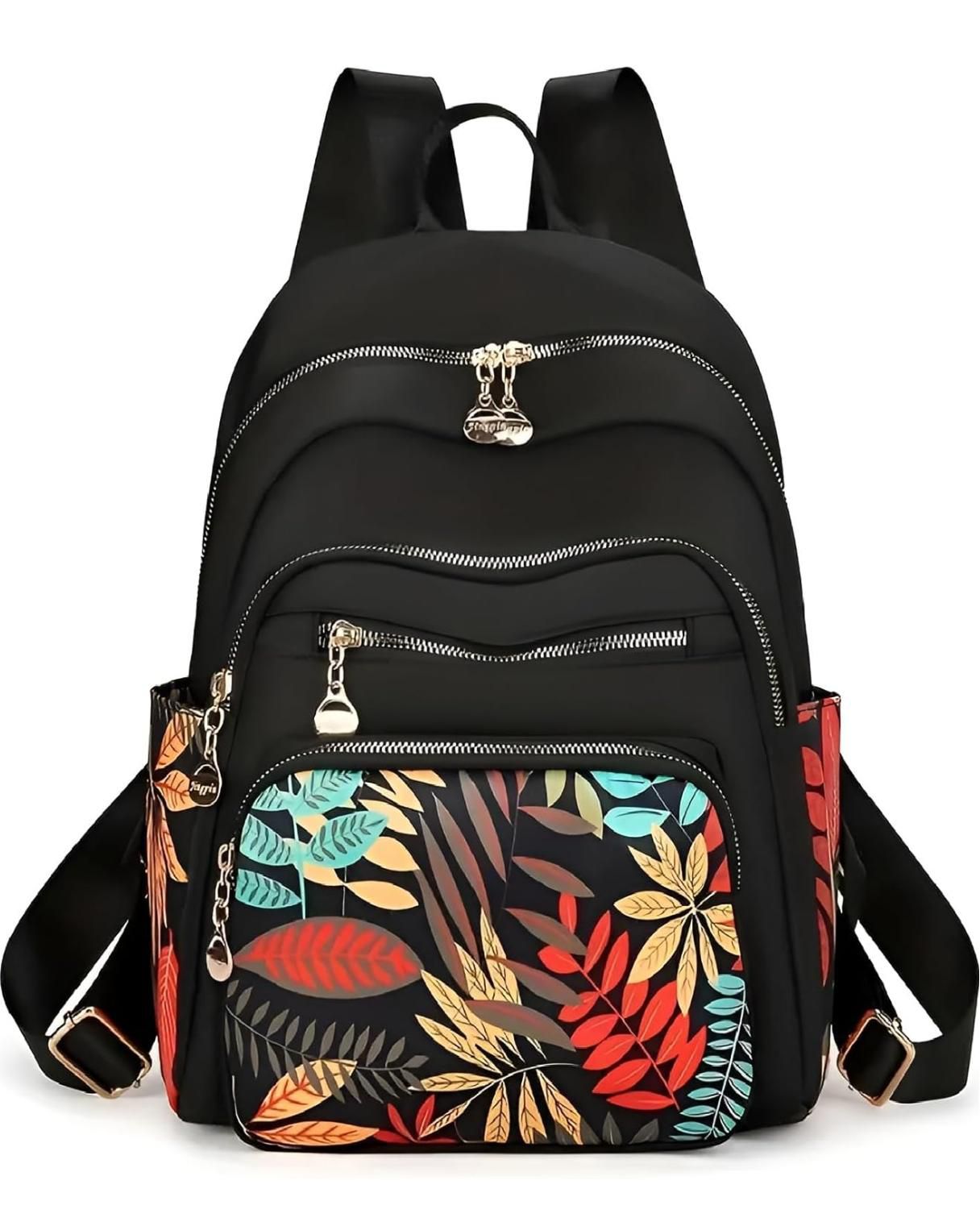Ethnic Print Backpacks
