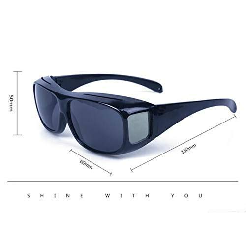 HD Vision UV Protection Day and Night Driving Bikes and Car Anti-Glare Polarized Sunglasses Unisex Goggles For Men Women