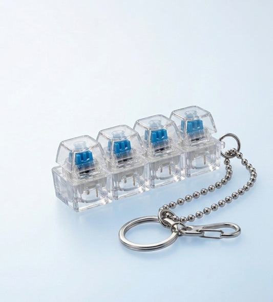 Keyboard Fidget Keychain