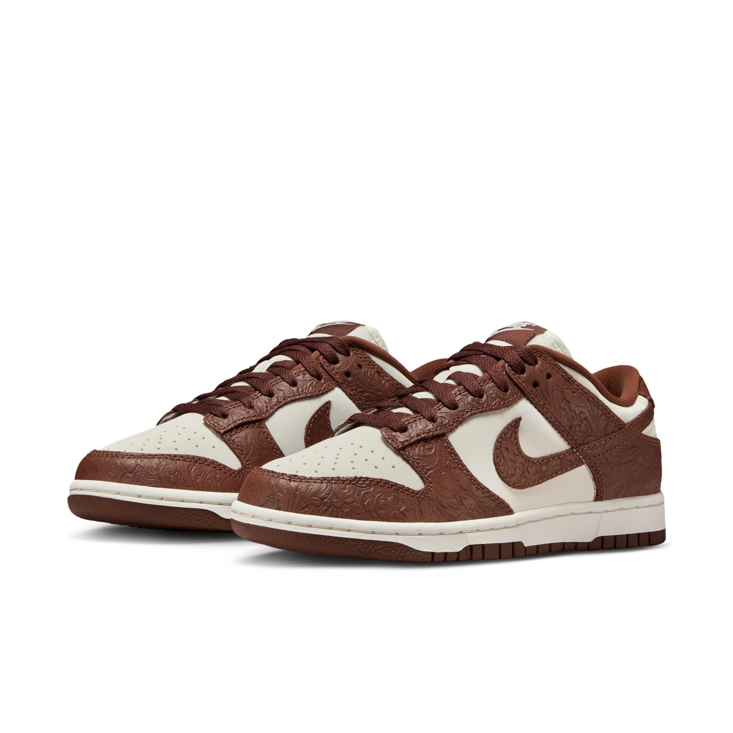 NIKE DUNK LOW SAIL/FAUNA BROWN-METALLIC GOLD