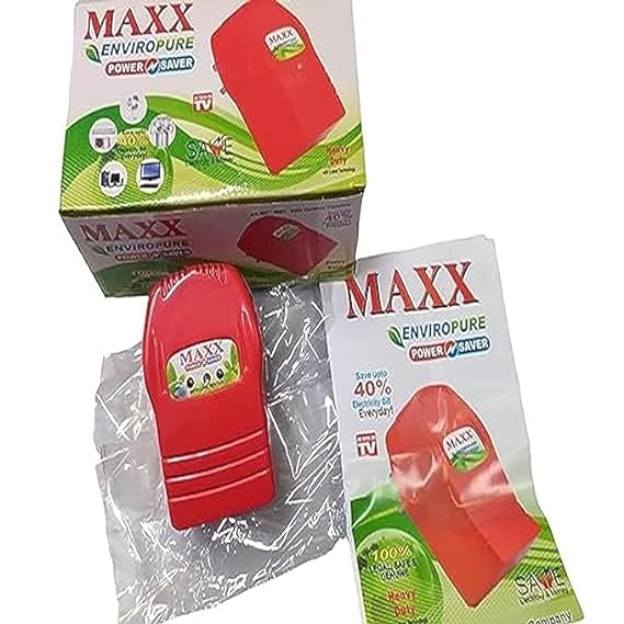 Maxx Turbo Gold Power Saver Device for Heavy Duty Electricity - Save Upto 40% Electricity Bill Everyday - Pack of 1