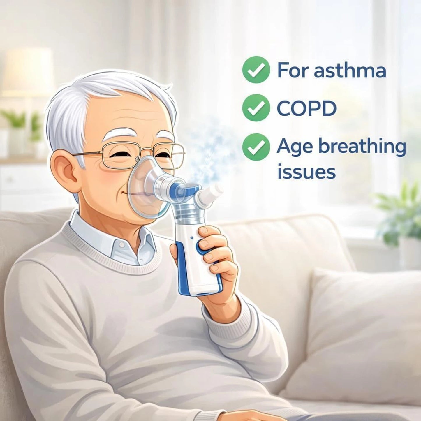 Portable Mesh Nebulizer