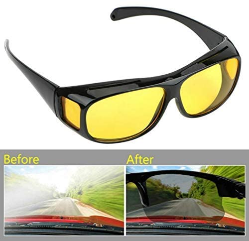 HD Vision UV Protection Day and Night Driving Bikes and Car Anti-Glare Polarized Sunglasses Unisex Goggles For Men Women