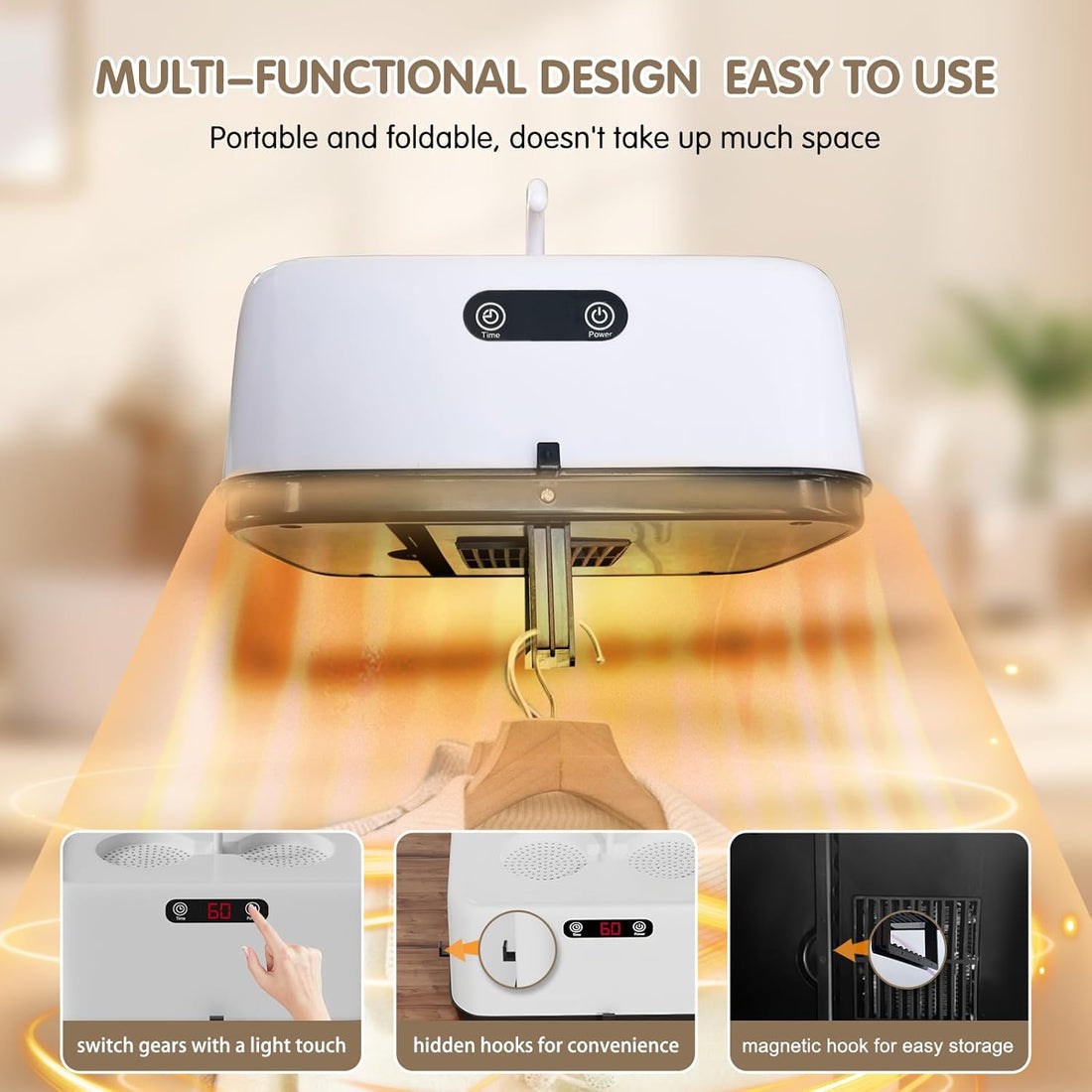 Portable Electric Clothes Dryer