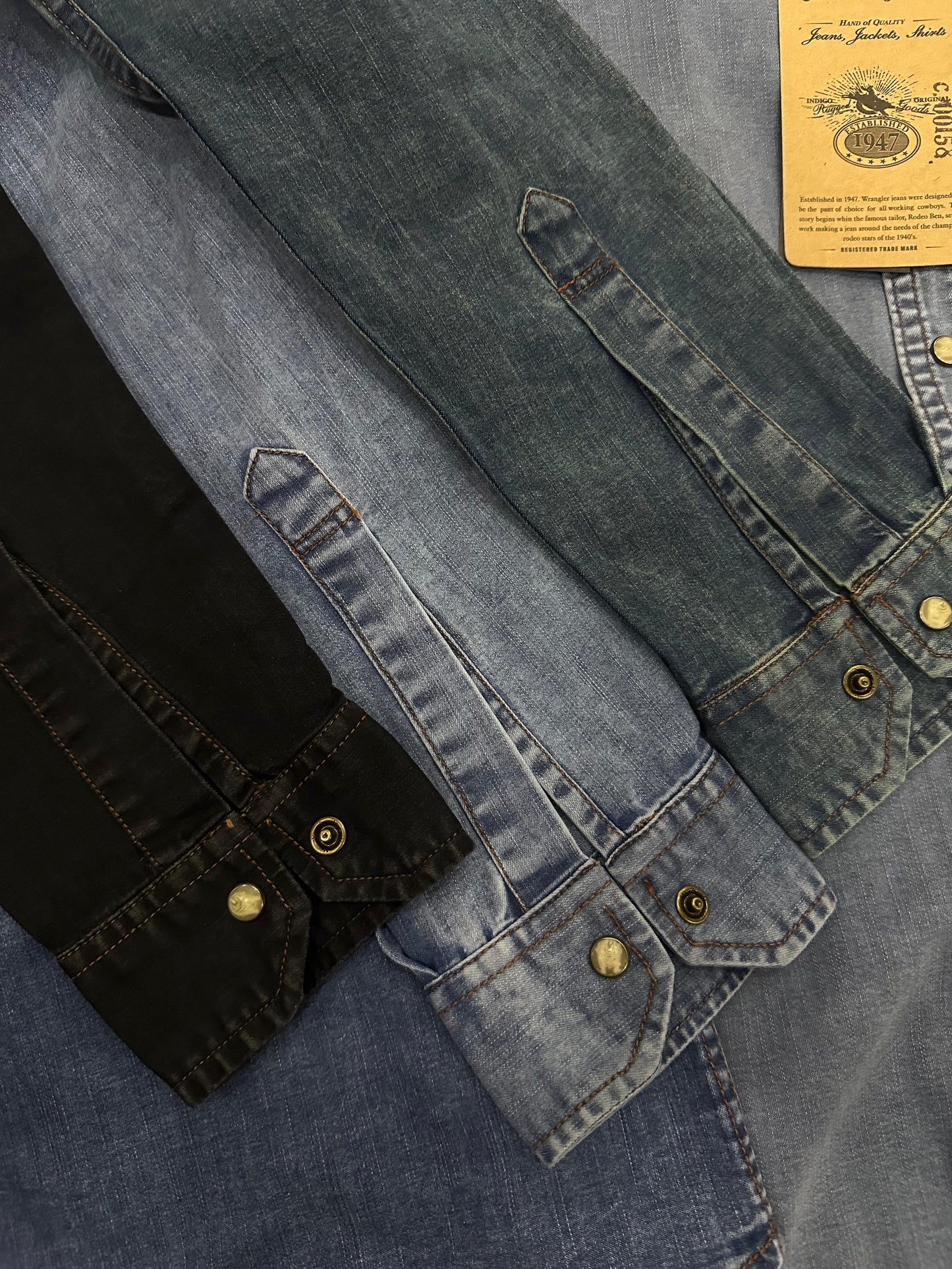 WRANGLER DENIM SHIRTS