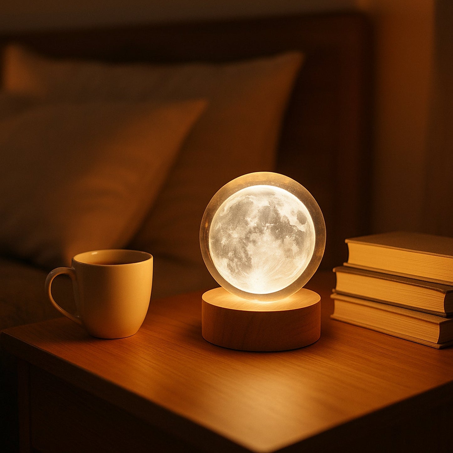 3D Crystal Ball Lamp