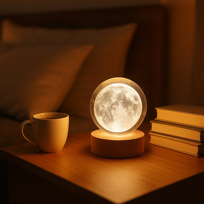 3D Crystal Ball Lamp