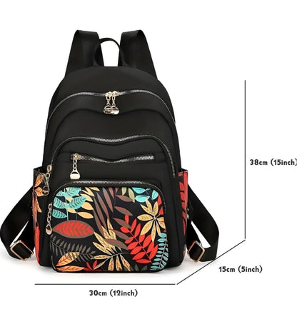 Ethnic Print Backpacks