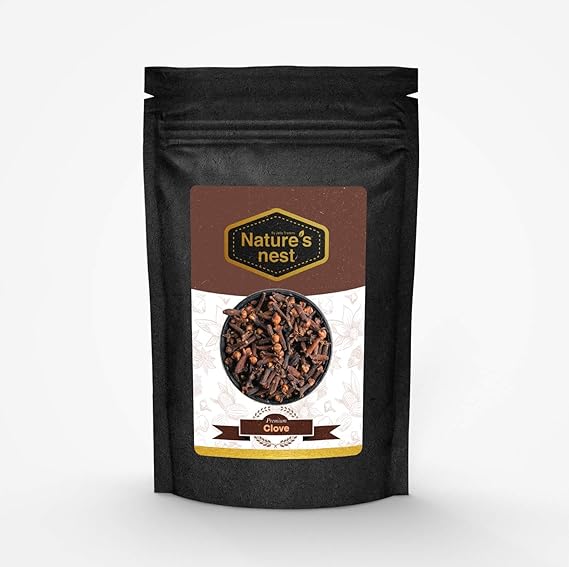 Nature's Nest Whole Cloves (Laving/Laung) Organically Grown - 100g