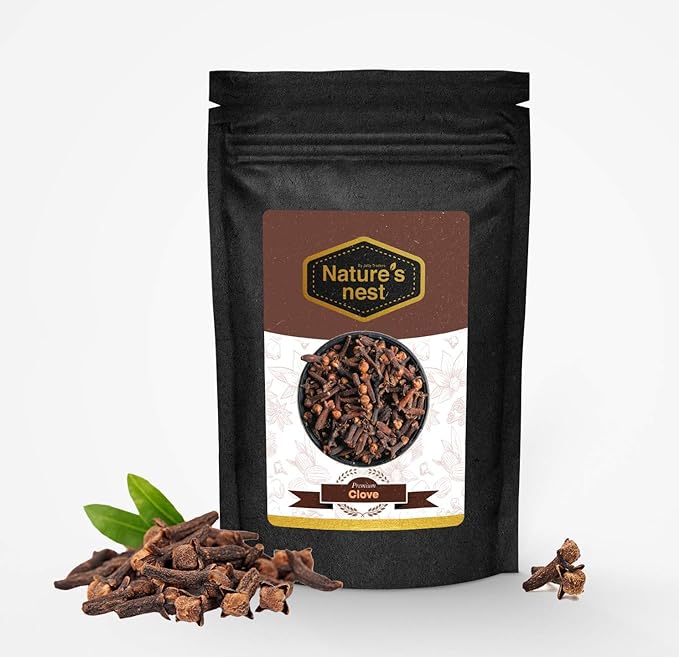 Nature's Nest Whole Cloves (Laving/Laung) Organically Grown - 100g