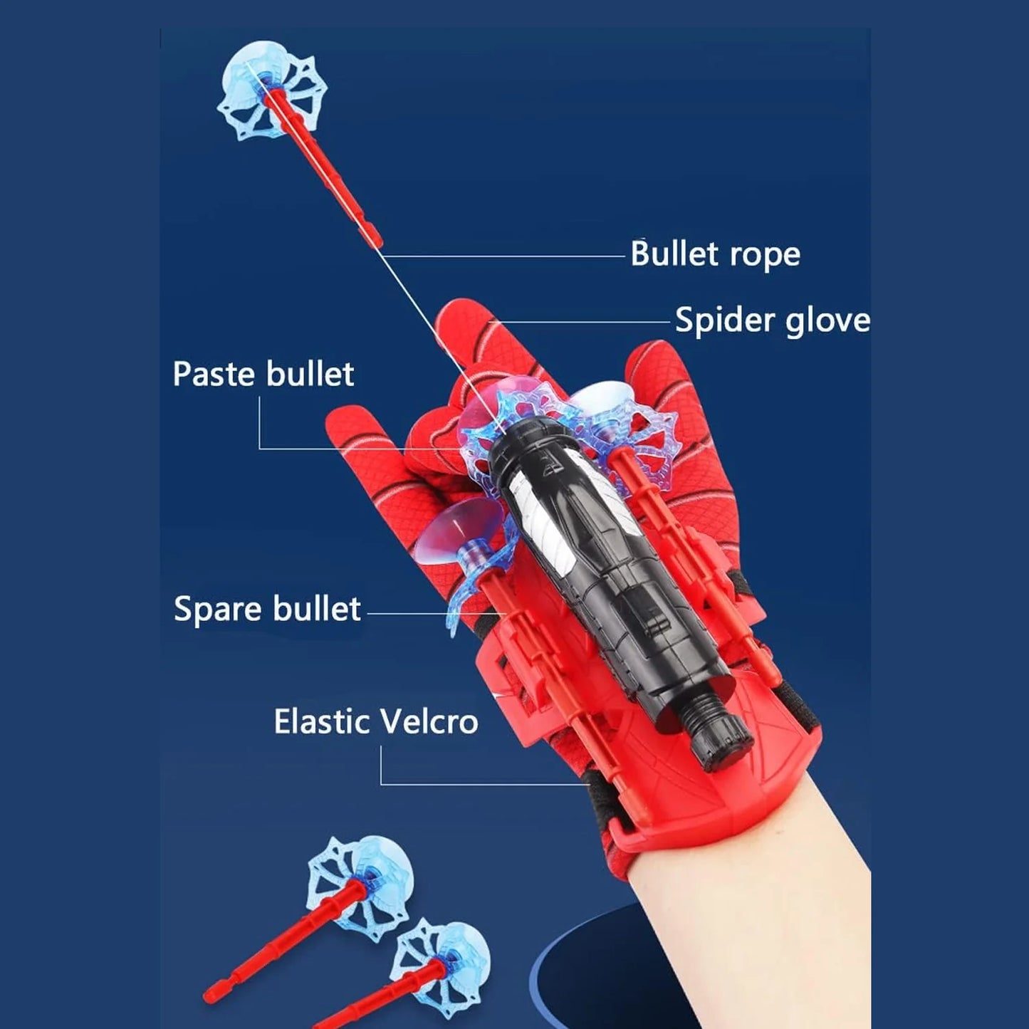 Web Shooter Toy - Superhero Launcher Gloves