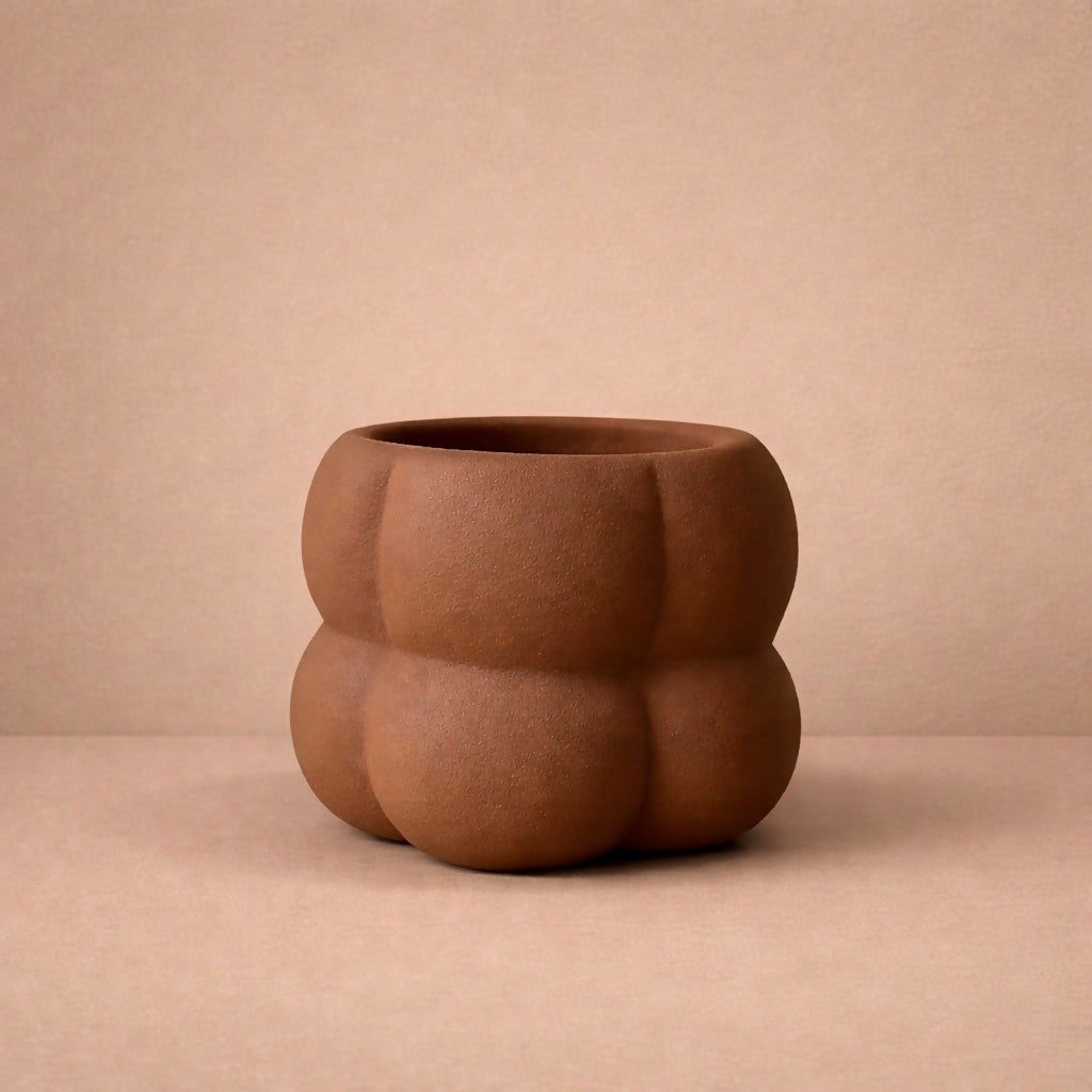 Textured Ceramic Modern Decorative Pot