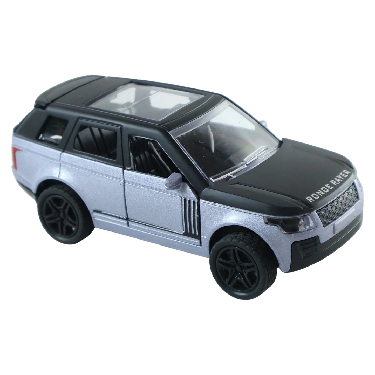 Light and Sound Metal Pull Back Car Toy,SUV Model for Kids