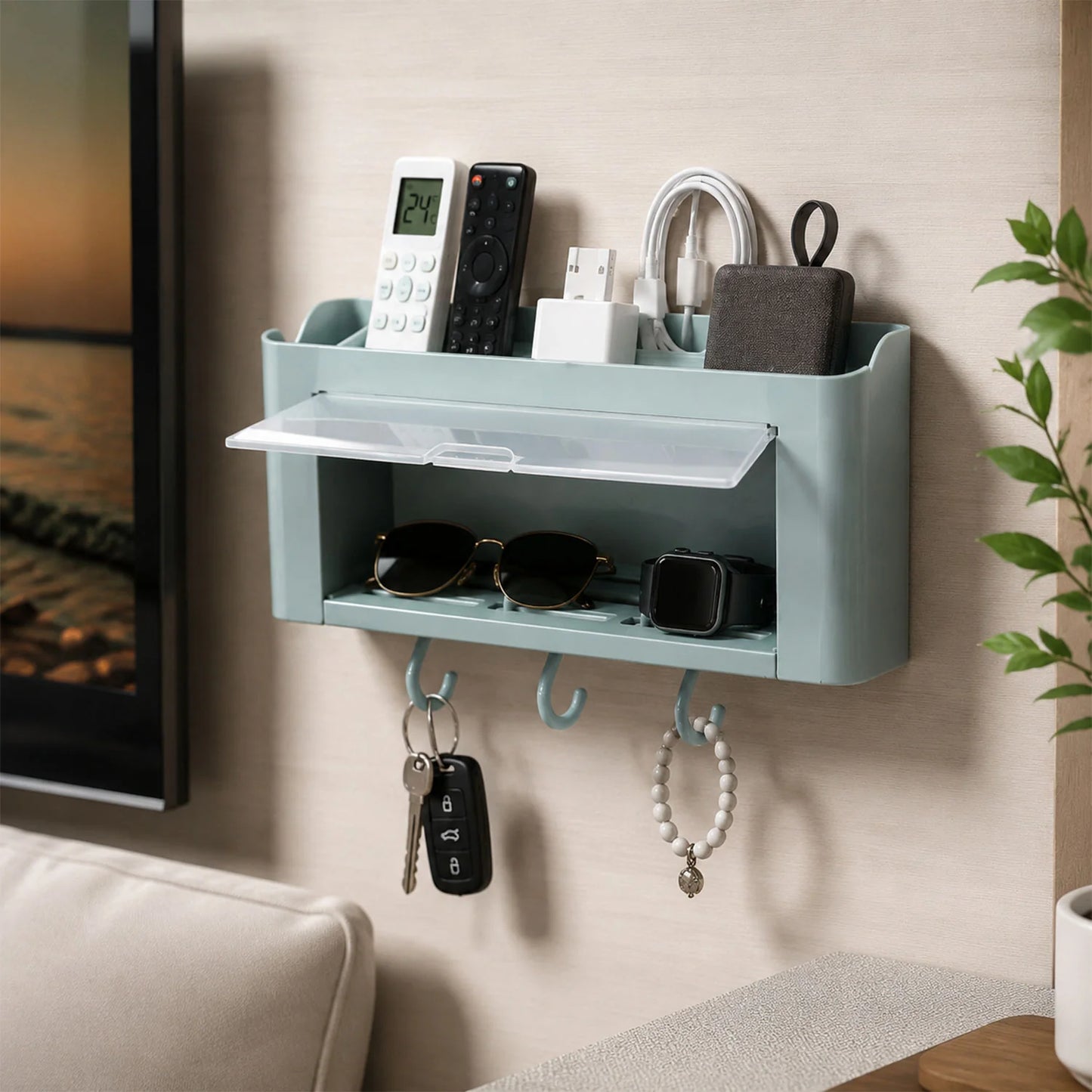 Wall Mounted Storage Organizer