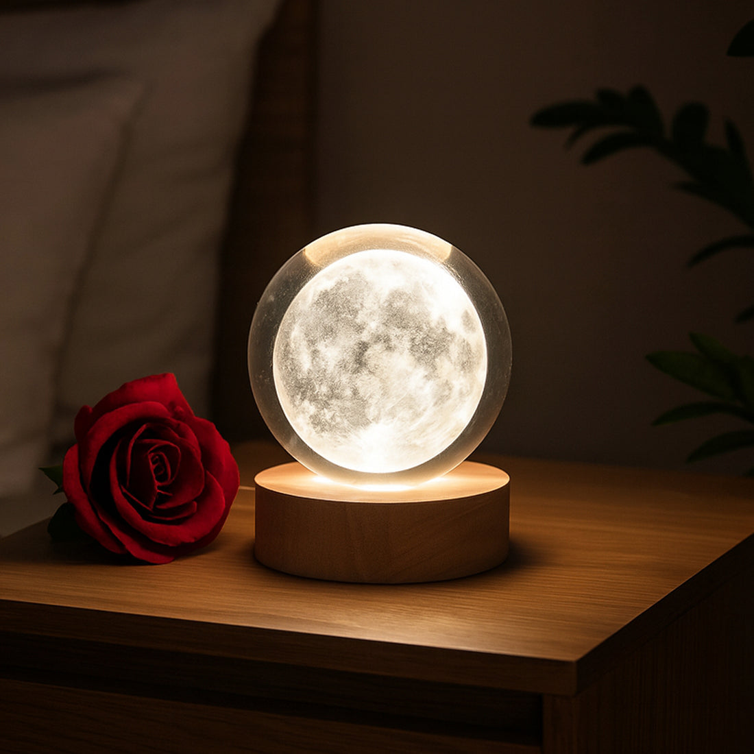 3D Crystal Ball Lamp