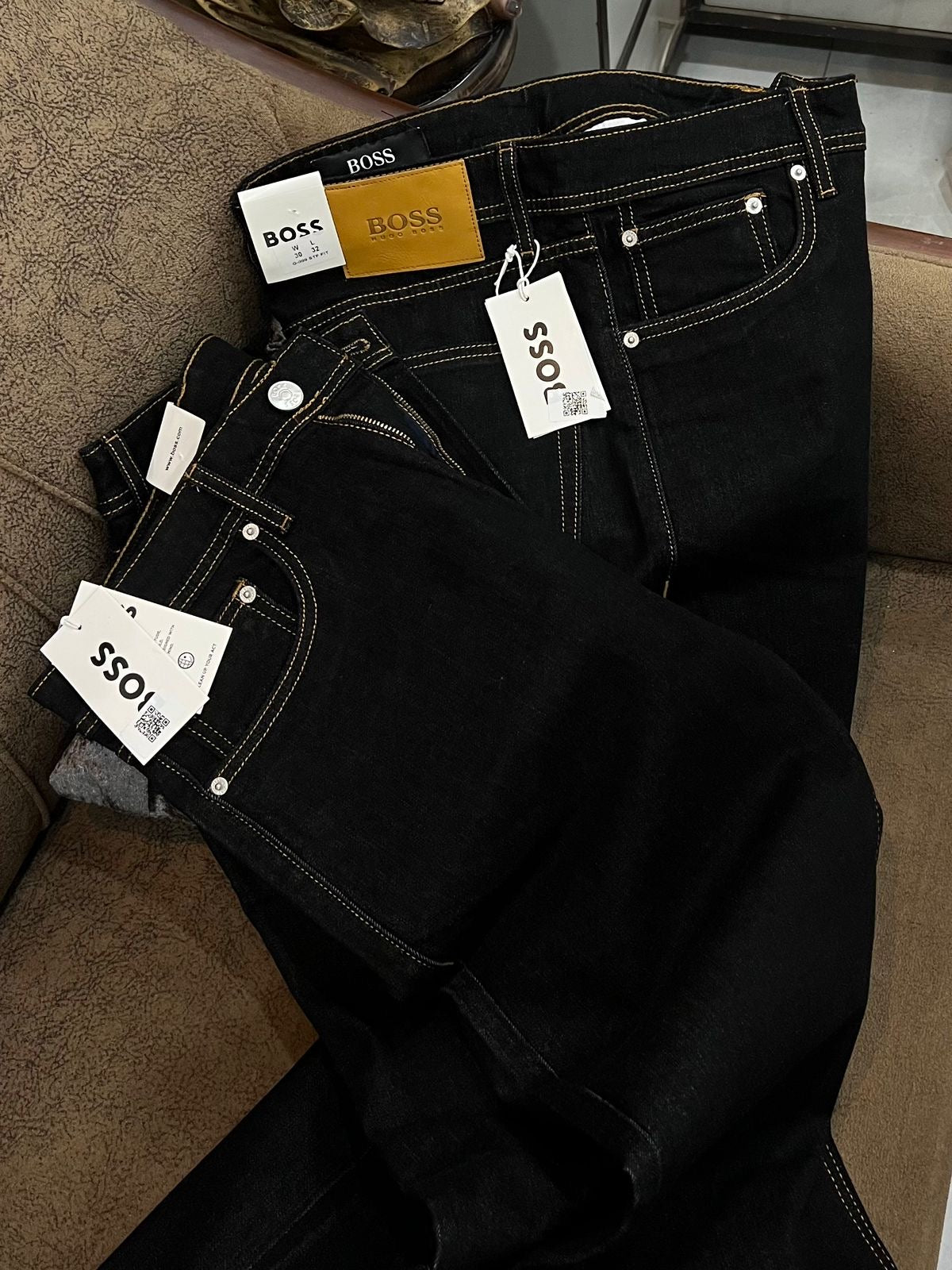Hugo Boss black denim jeans