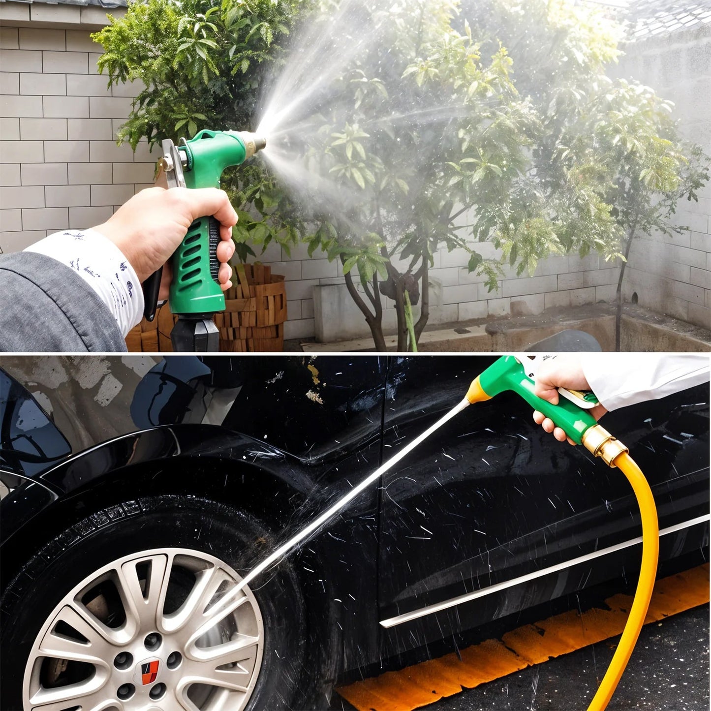 Water Spray Gun – Durable Lever Nozzle.