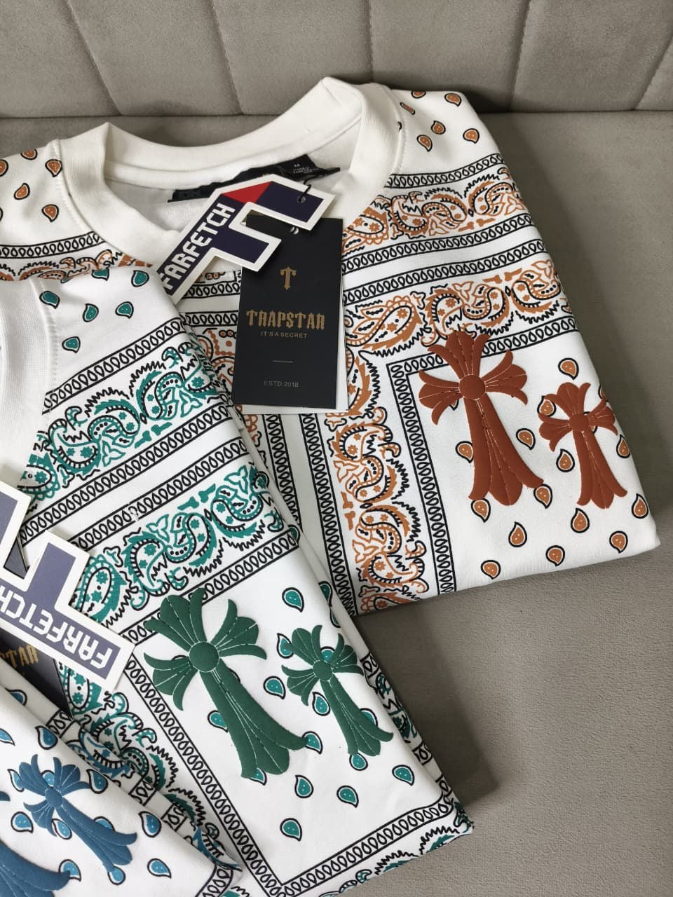 Trapstar 22 Bandana Print T-shirt