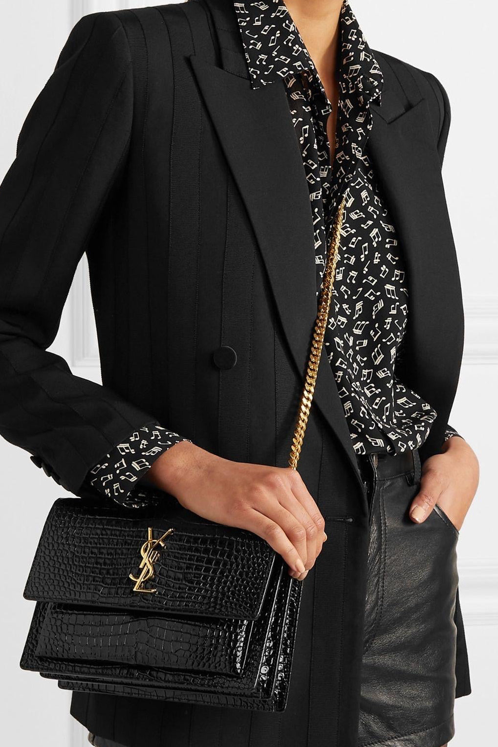 Saint Laurent Medium Sunset Shoulder Bag
