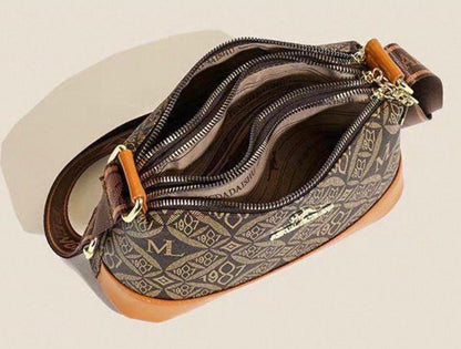 Vintage-Style Crossbody Handbag