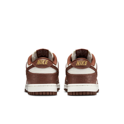 NIKE DUNK LOW SAIL/FAUNA BROWN-METALLIC GOLD