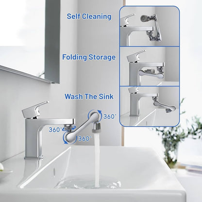 Multiple 1080 egree Rotating
Faucet