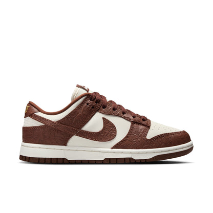 NIKE DUNK LOW SAIL/FAUNA BROWN-METALLIC GOLD