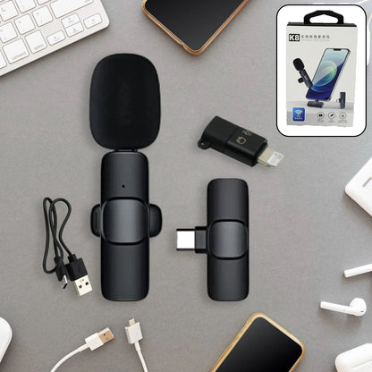 Live Streaming Microphone – Noise Cancelling Wireless Mic