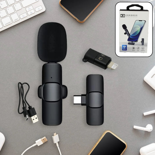 Live Streaming Microphone – Noise Cancelling Wireless Mic