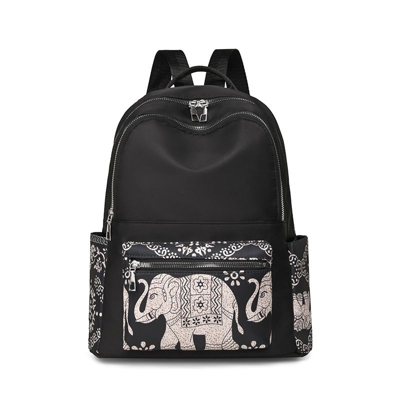 Ethnic Print Backpacks