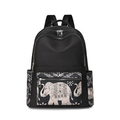 Ethnic Print Backpacks