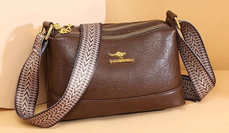 Textured Shoulder Bag