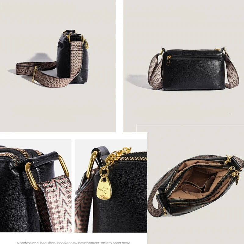Textured Shoulder Bag