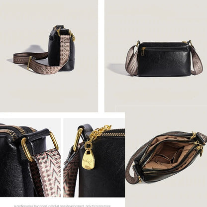 Textured Shoulder Bag