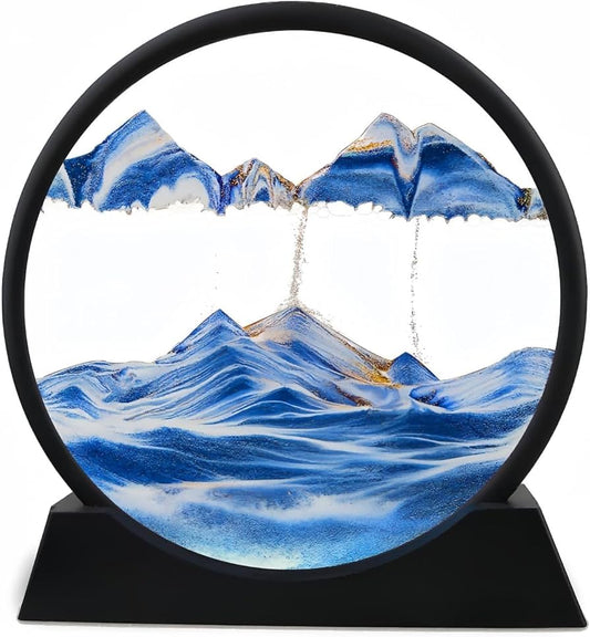 Moving Sand Art