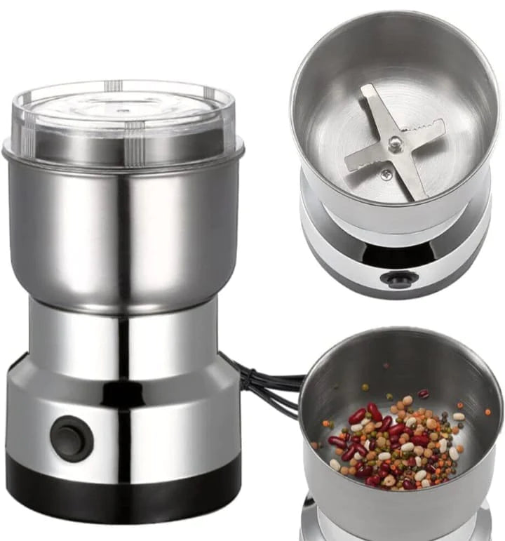 🔥 Electric Stainless Steel Herbs Spices Nuts Grain Grinder Mill Powder Machine for Home and Office 🔥