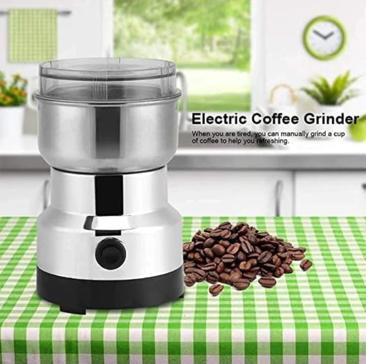 🔥 Electric Stainless Steel Herbs Spices Nuts Grain Grinder Mill Powder Machine for Home and Office 🔥