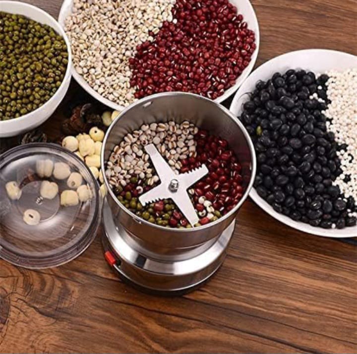 🔥 Electric Stainless Steel Herbs Spices Nuts Grain Grinder Mill Powder Machine for Home and Office 🔥