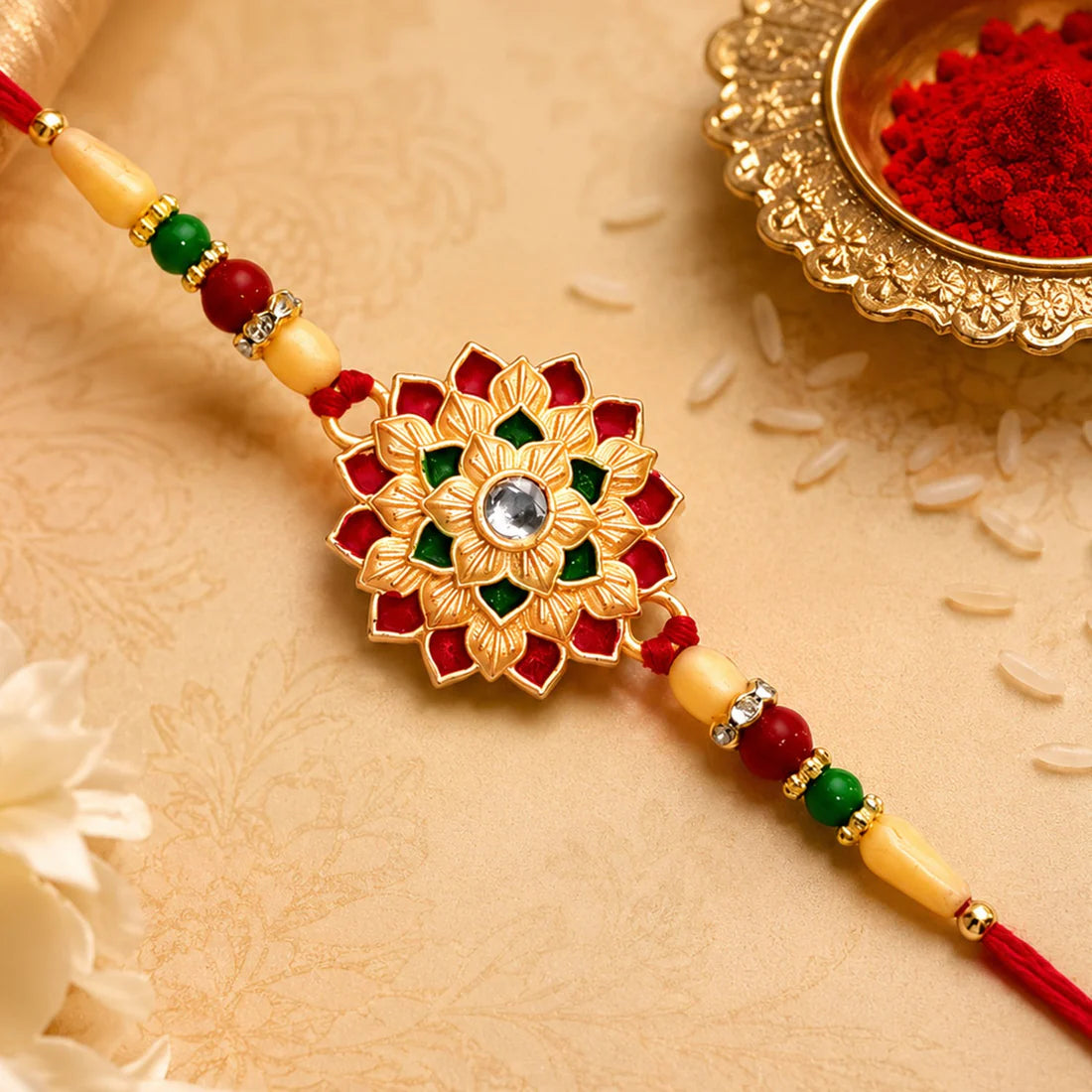 Flower Design Rakhi