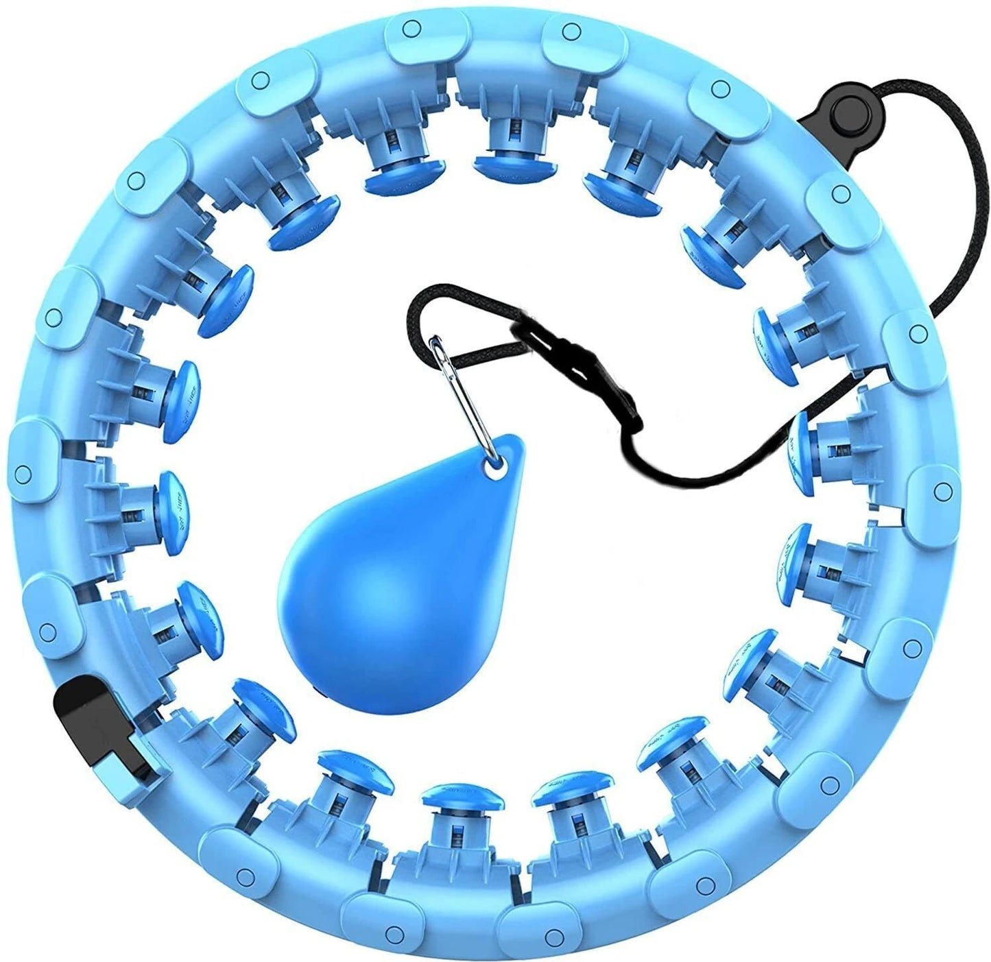 Premium Adjustable Weighted Fitness Hoop